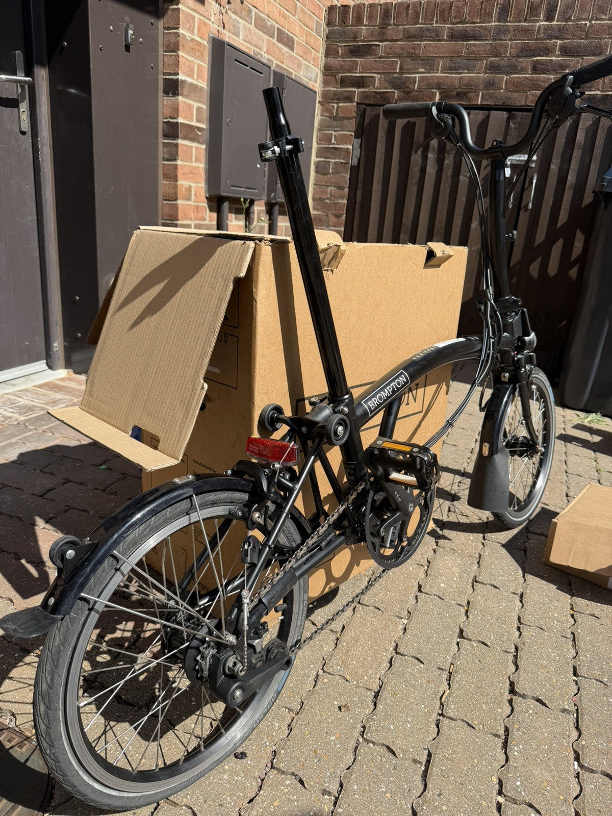Brompton C Line Explore M6L 6 Speed Folding Bike Black 2024 fresh BOXED