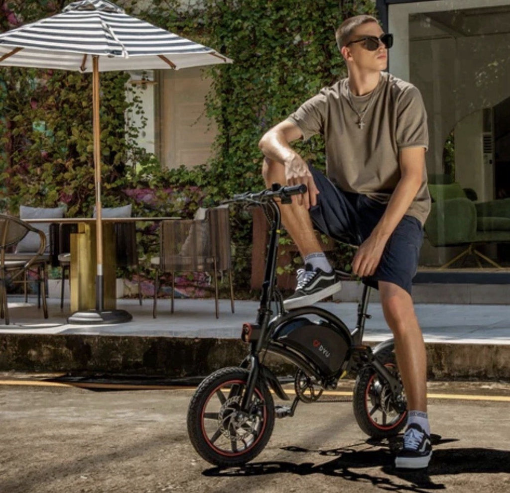 DYU 14” Bike D3F 36V10AHX250 Pedal Assist 19.1kg Folding Bike Commute Pure Power