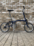 Brompton Cobalt Blue 3 Speed Mid M3L - WORLDWIDE DELIVERY