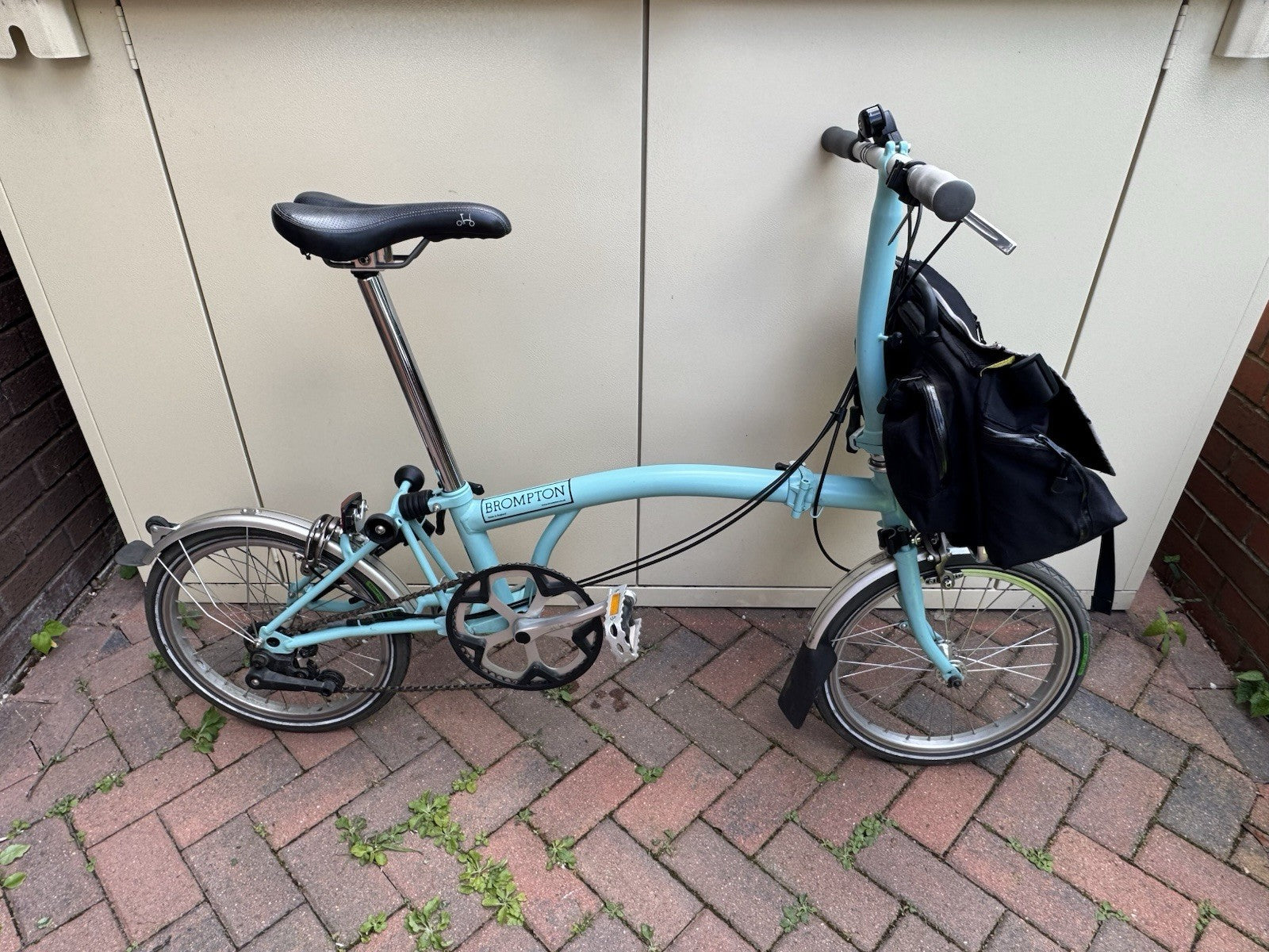 Brompton Folding Bike 2-Speed With Accessories In Great Condition
