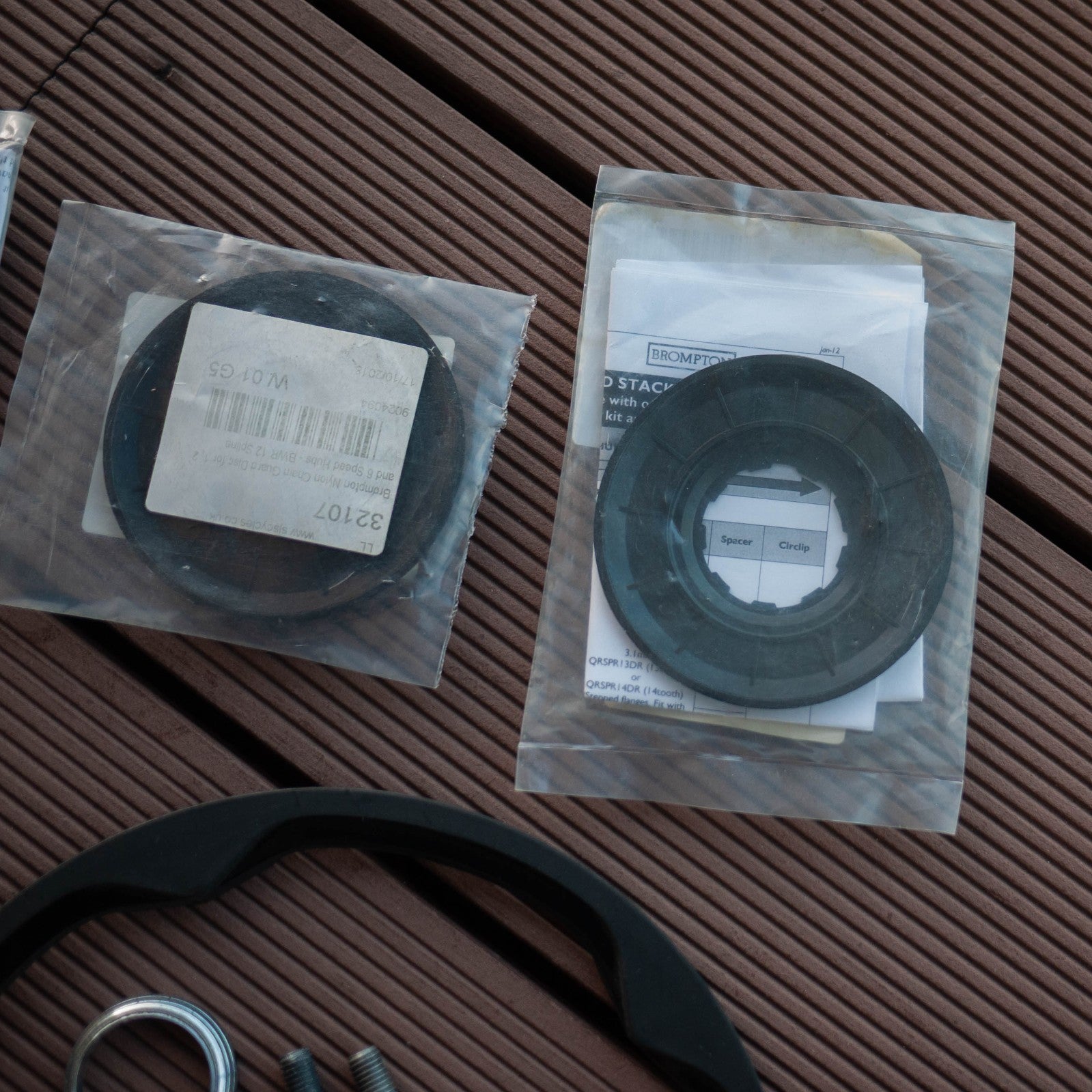 Brompton T line C line A line Stem Bolt Chain Guard Headset Rear Lamp Bracket