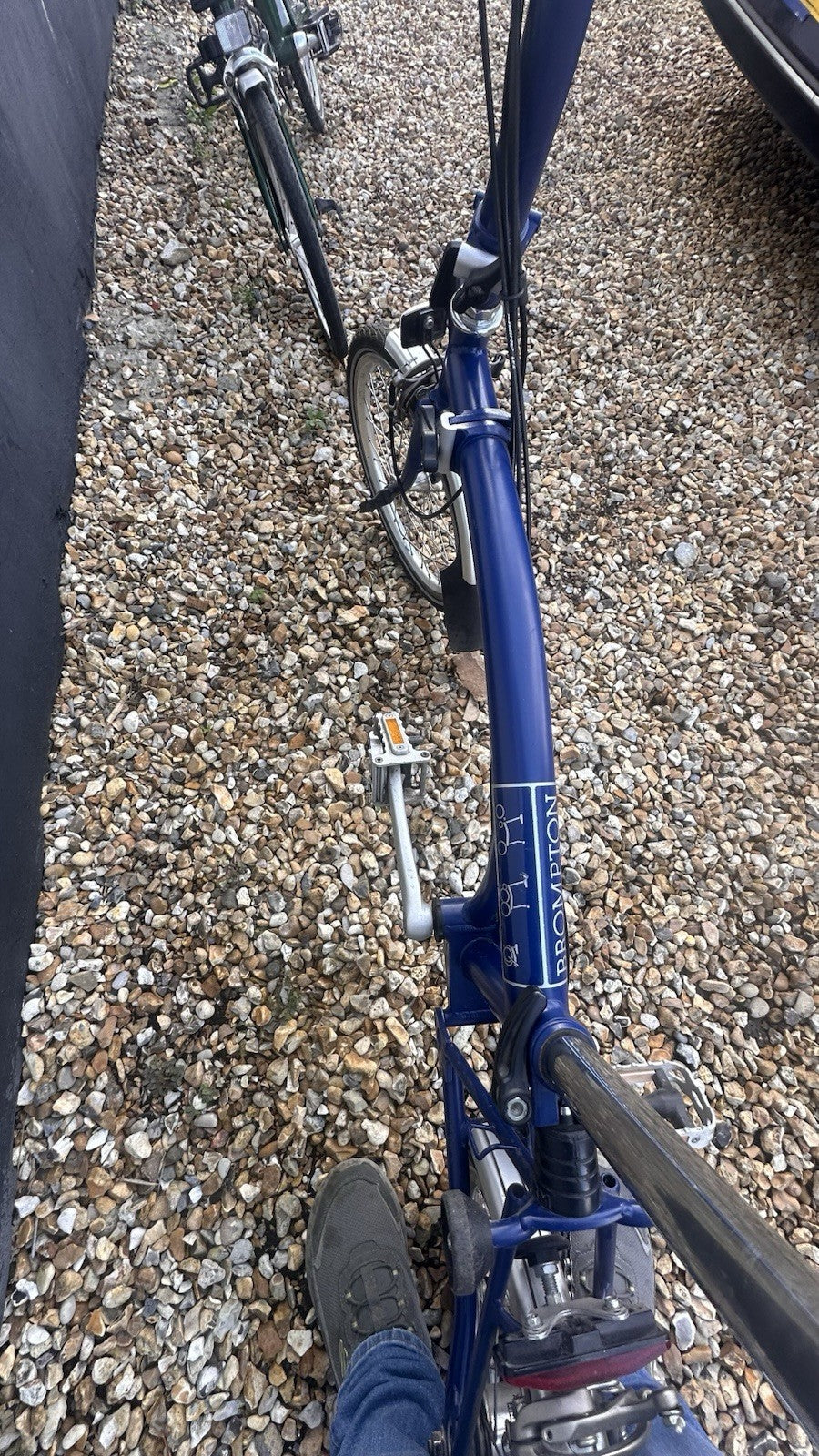 Pair Of Bromptons Folding Bikes