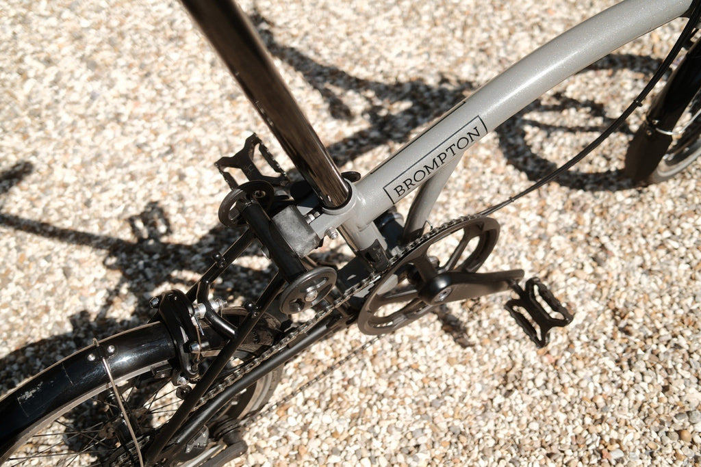 Brompton P Line 4 Speed Storm Grey Low (Upgraded - Chris King Etc)