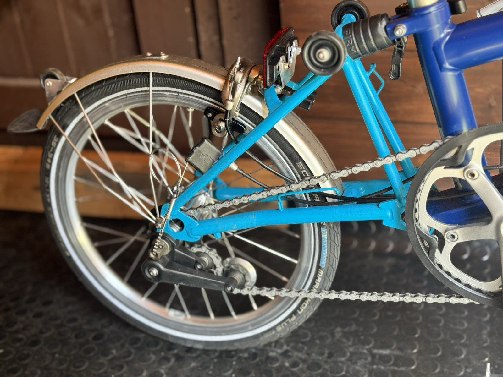 Brompton folding bike 3 speed