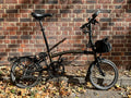 2023 Brompton C Line 6 Speed M6L Black Lacquer Black Edition + Bags & Extras
