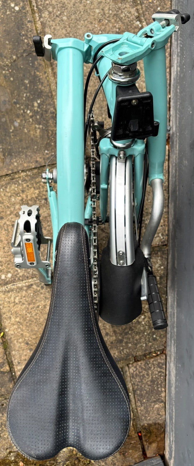 Brompton M3L C Line equivalent Folding Bicycle in Turkish Green - Hardly Used
