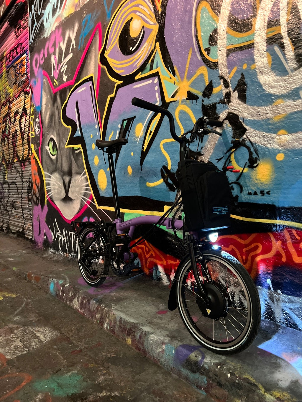 brompton Electric C line [4 speed] Pop Lilac