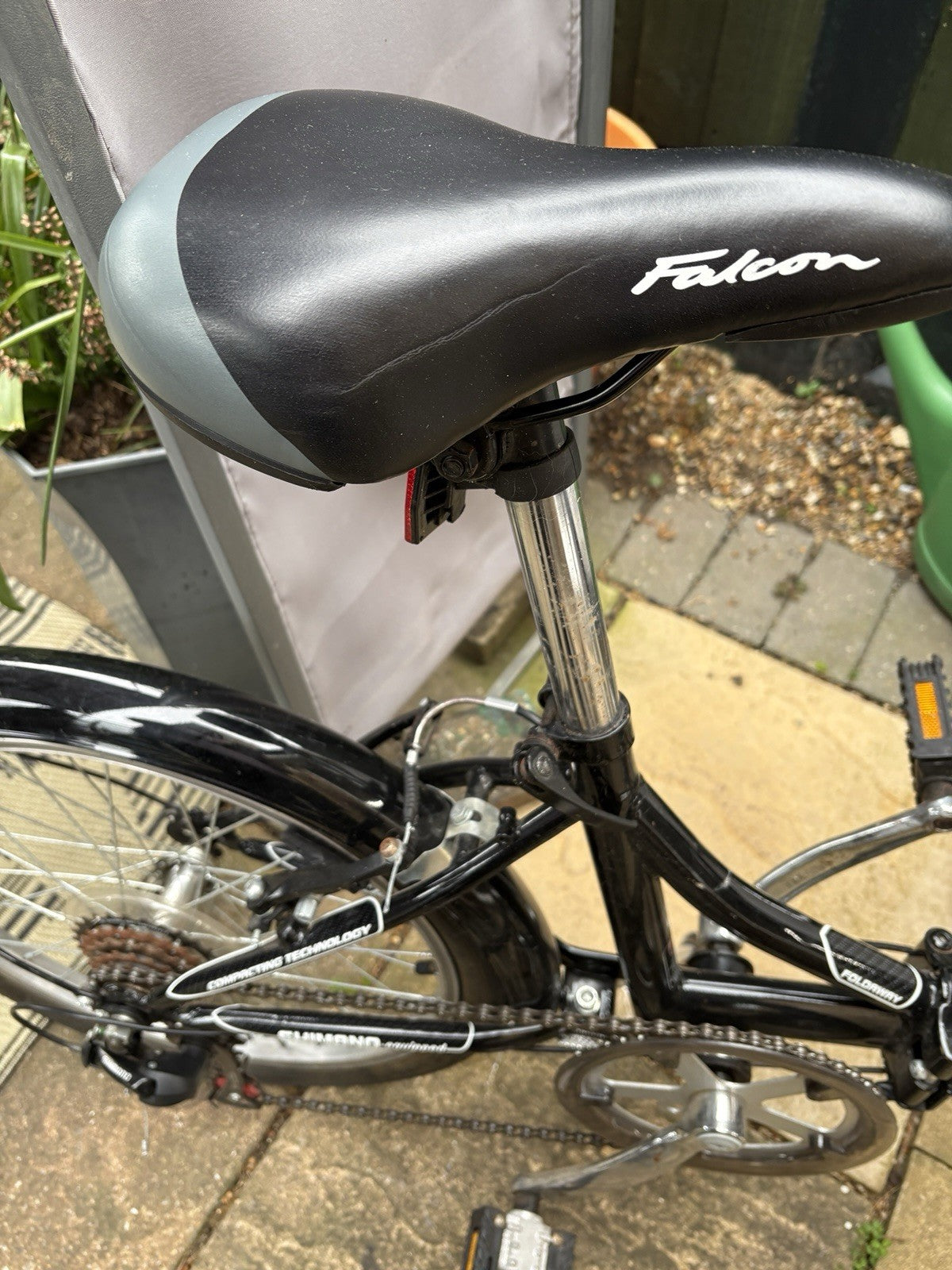 Fold Up Bicycle Ladies/Gents Falcon Foldaway Bike