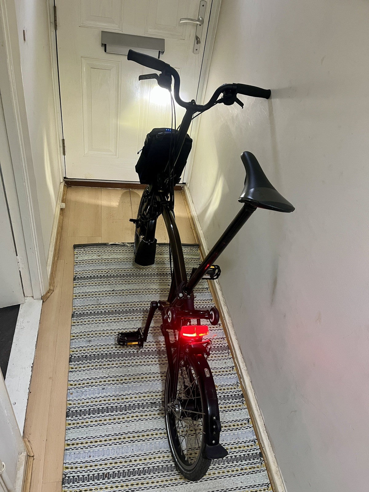 Brompton Electric C Line Explore 6 Speed, Gold Lacquer Limited Edition