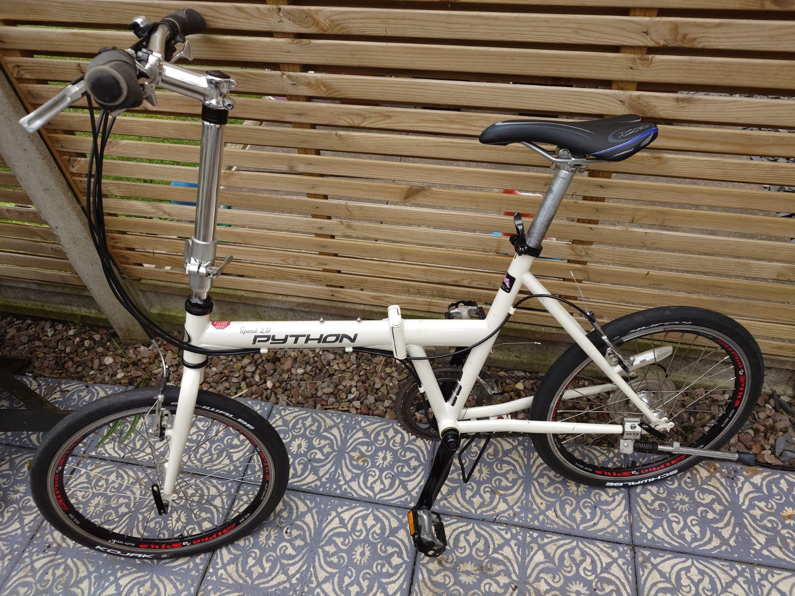 Two Python Speed 2 Fold Up Bicycles