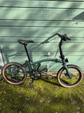 Brompton G-Line 8-Speed Folding Bike Forest Green Medium Frame Excellent Cond