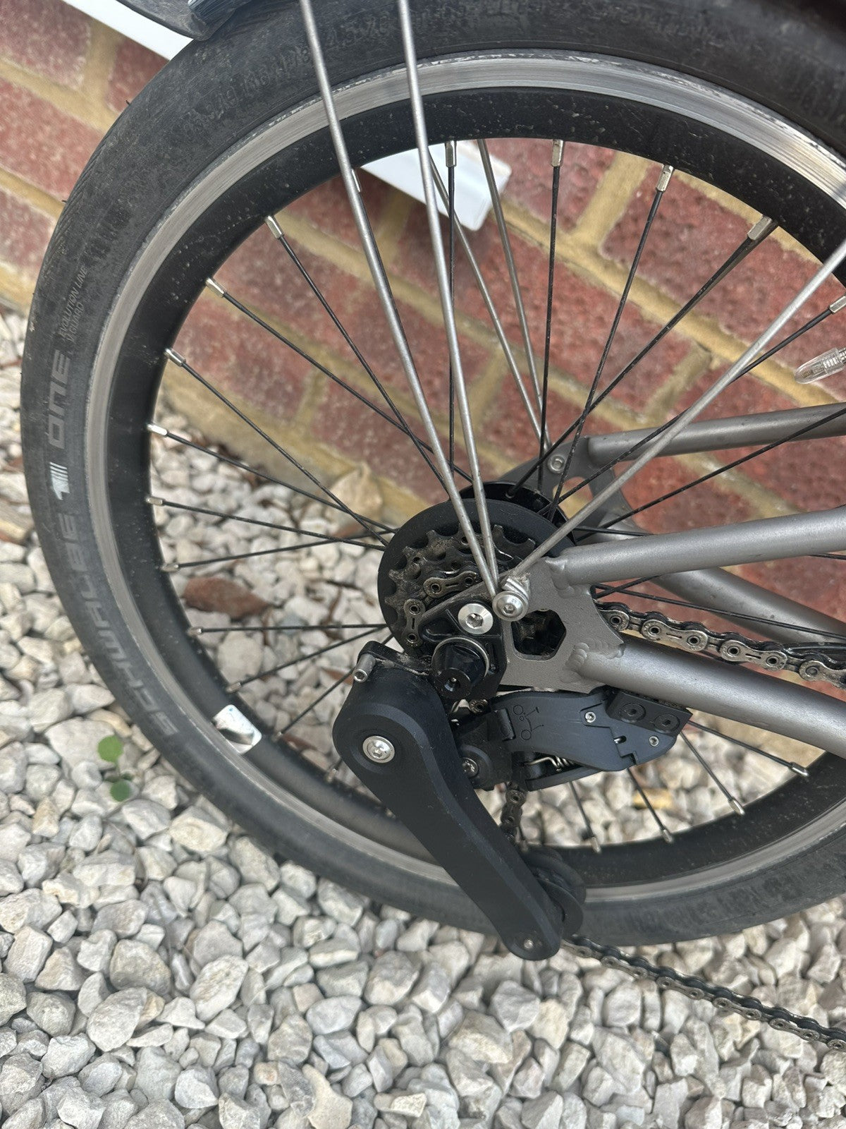 Brompton T Line M bar  4speed Extended Seatpost