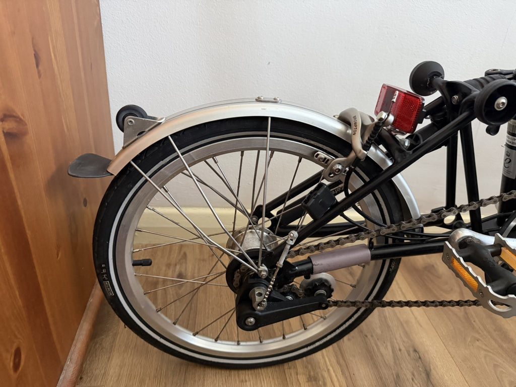 Brompton C Line M3L (3 Speed)  folding bicycle - Black