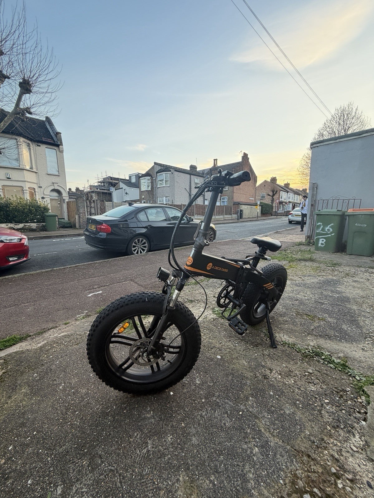 ADO A20F ADO Folding Bike Lightweight Black Good Conditions