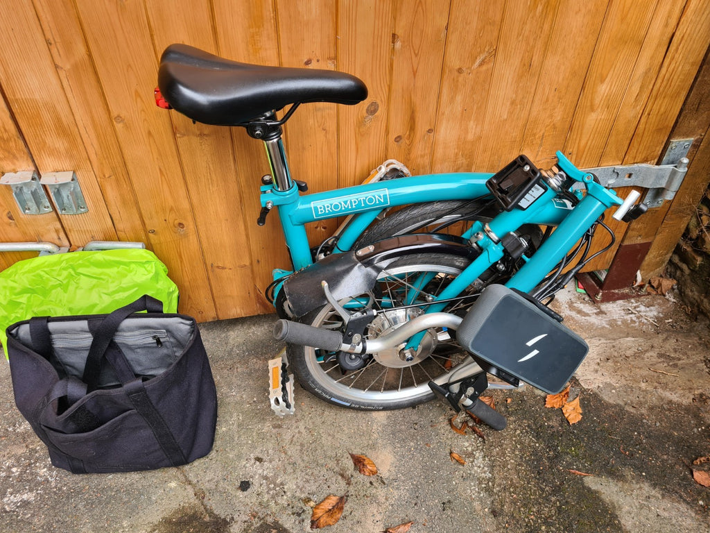 Brompton w/ Swytch kit B75 2021 250km Battery, lights And Bag + upgrades