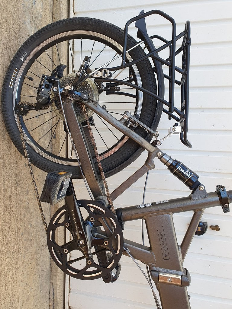 Dahon Jetstream P8  Folding Bike 20"  Full Suspension rack mudguards