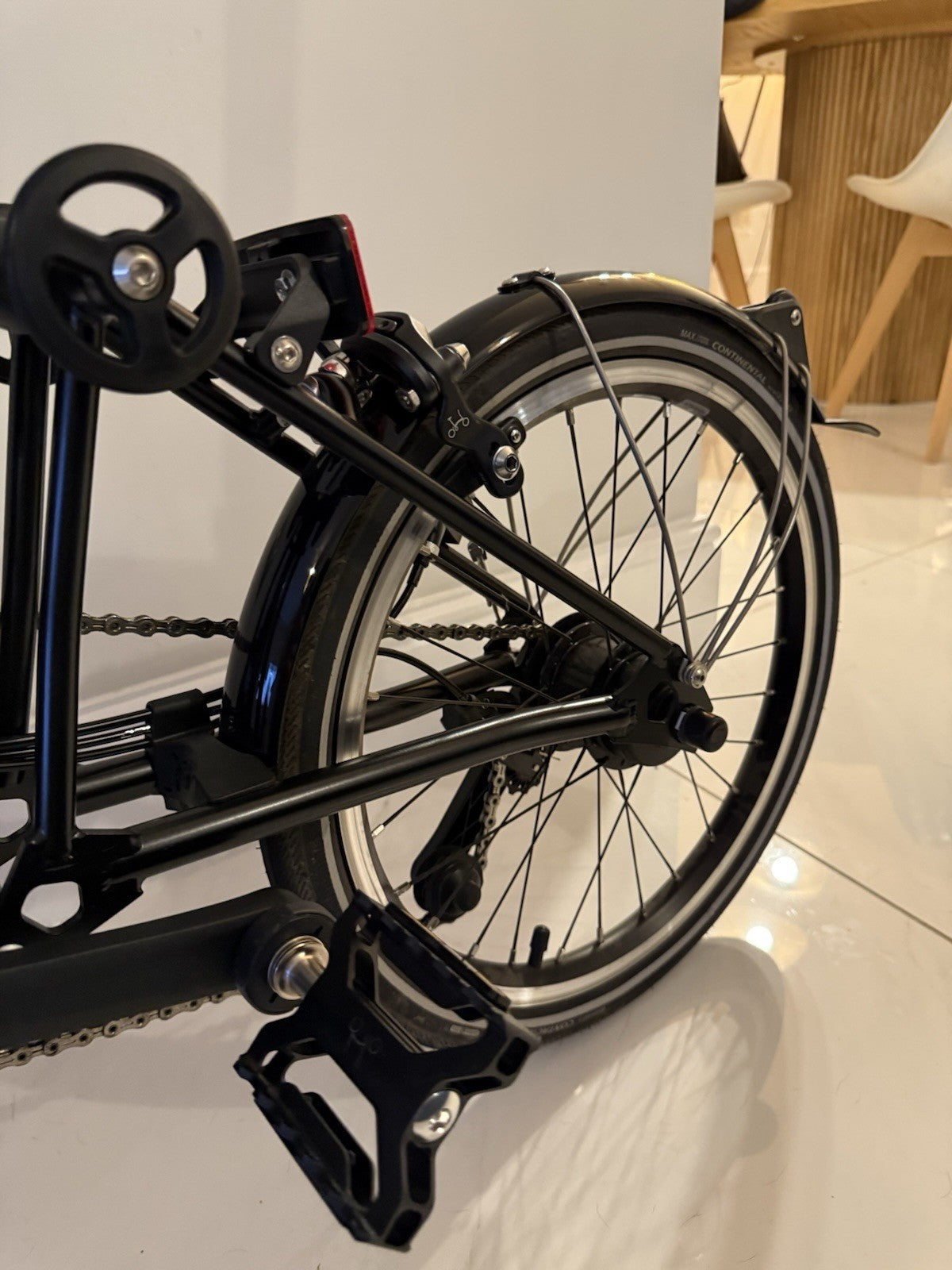 brompton p line 12 speed - Blue Lacquer