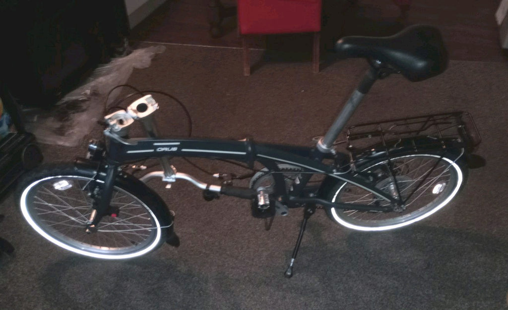 ORUS folding Bike + lock & key