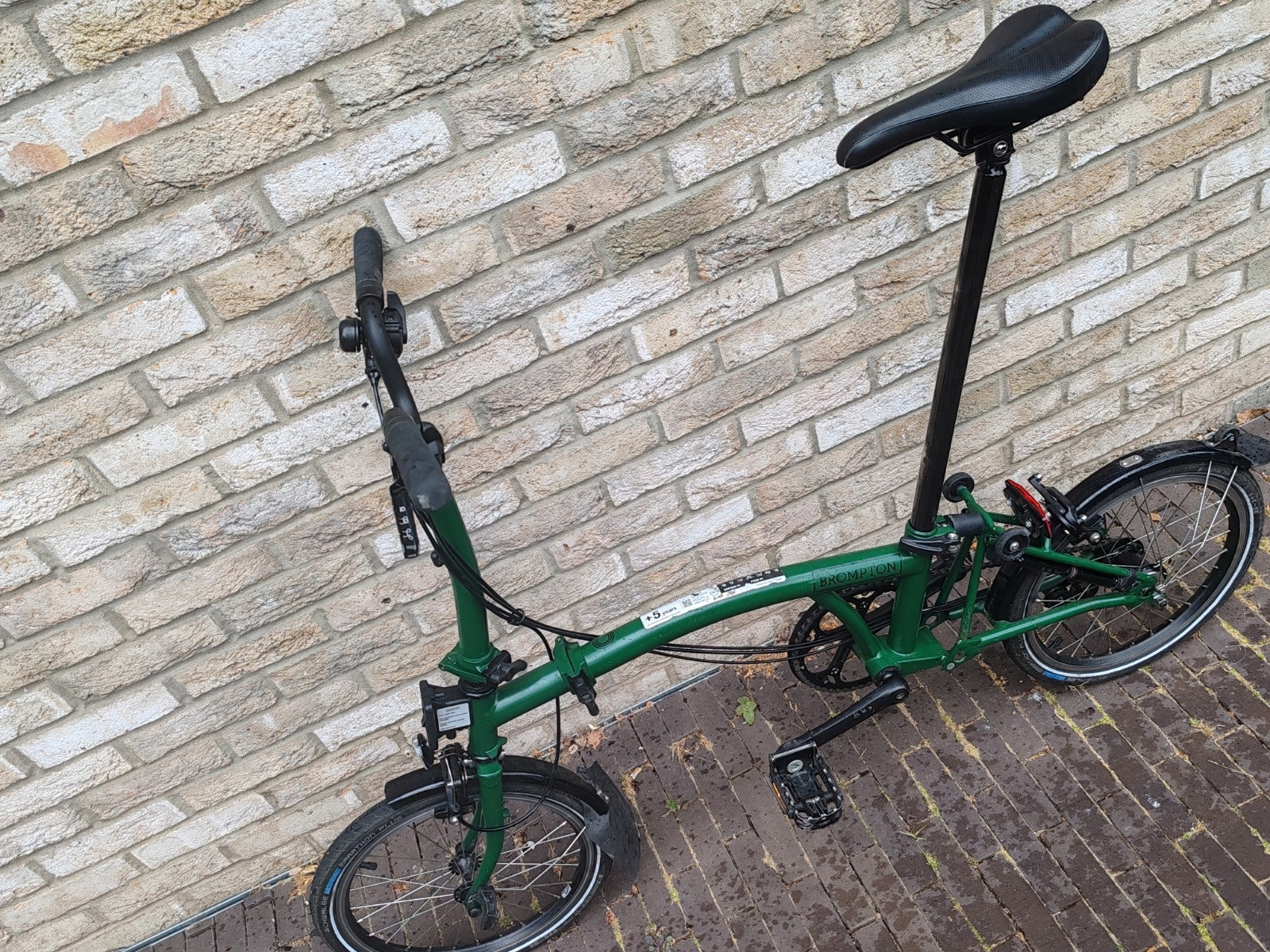 2024 Brompton C Line Explore M6L 6 Speed Folding Bike Racing Green