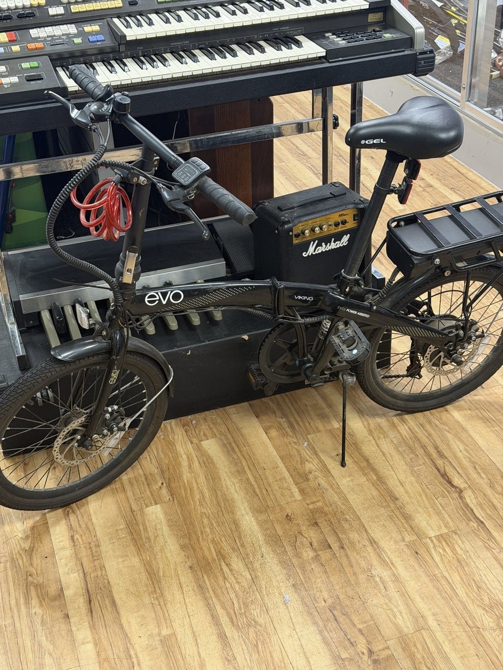 Viking Evolution 20 Inch Folding Bike Black