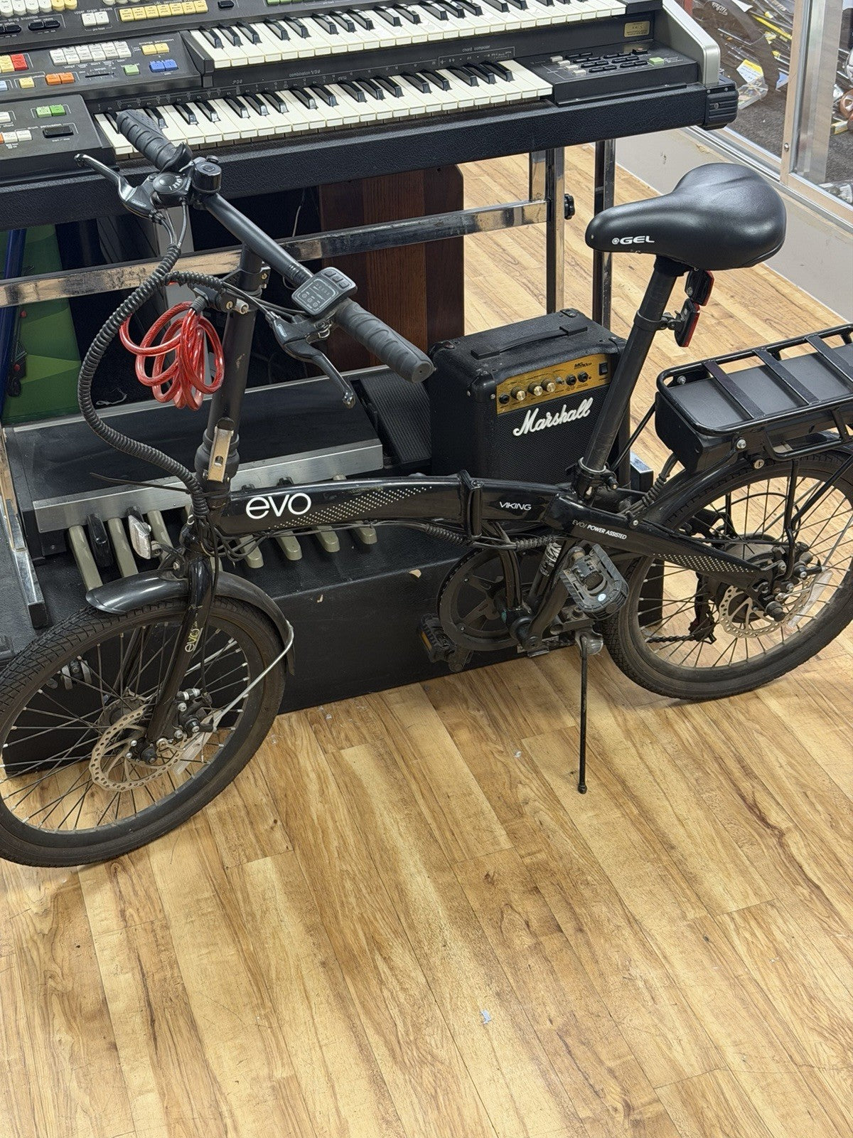 Viking Evolution 20 Inch Folding Bike Black