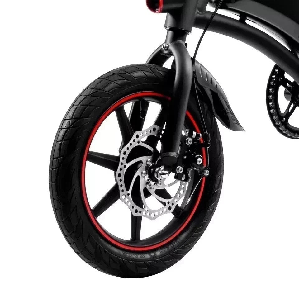 DYU D3F 14" Folding E -  Bike 250-W 36-V 10/Ah E- Bike E- City Bike 25km/h 50km