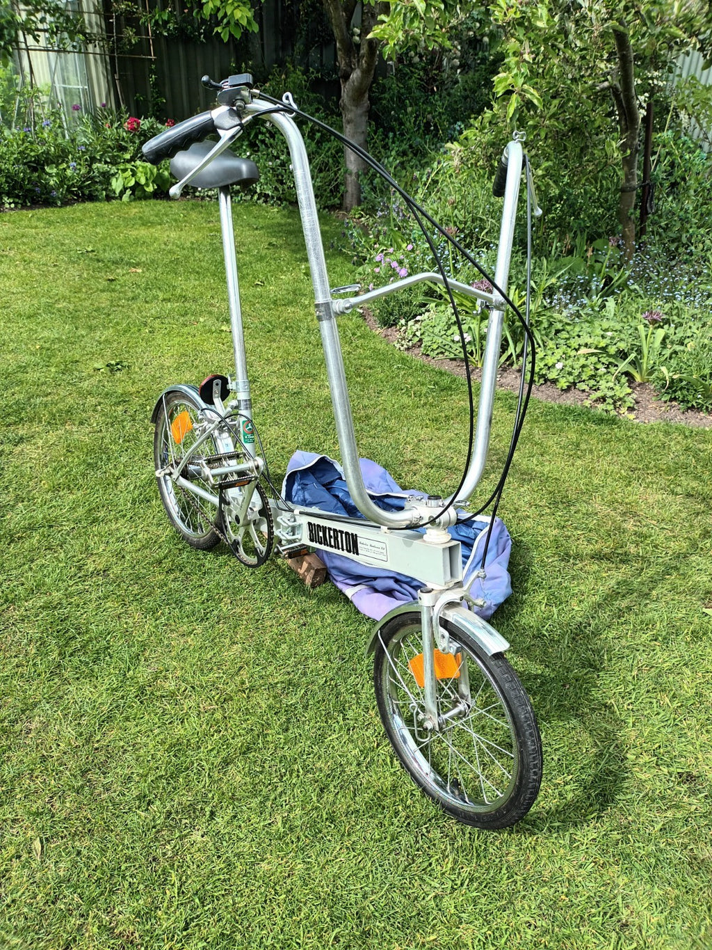 Vintage Bickerton Folding Bike, One previous owner from new, 3 speed, VGC + Bag