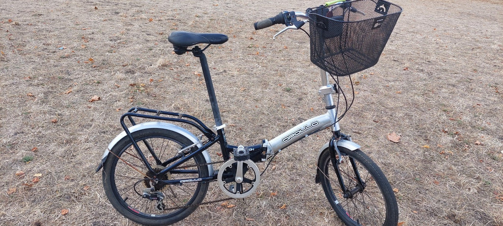 Folding Apollo Transition 20inch 6 speed bicycle