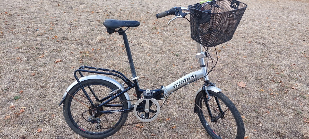 Folding Apollo Transition 20inch 6 speed bicycle