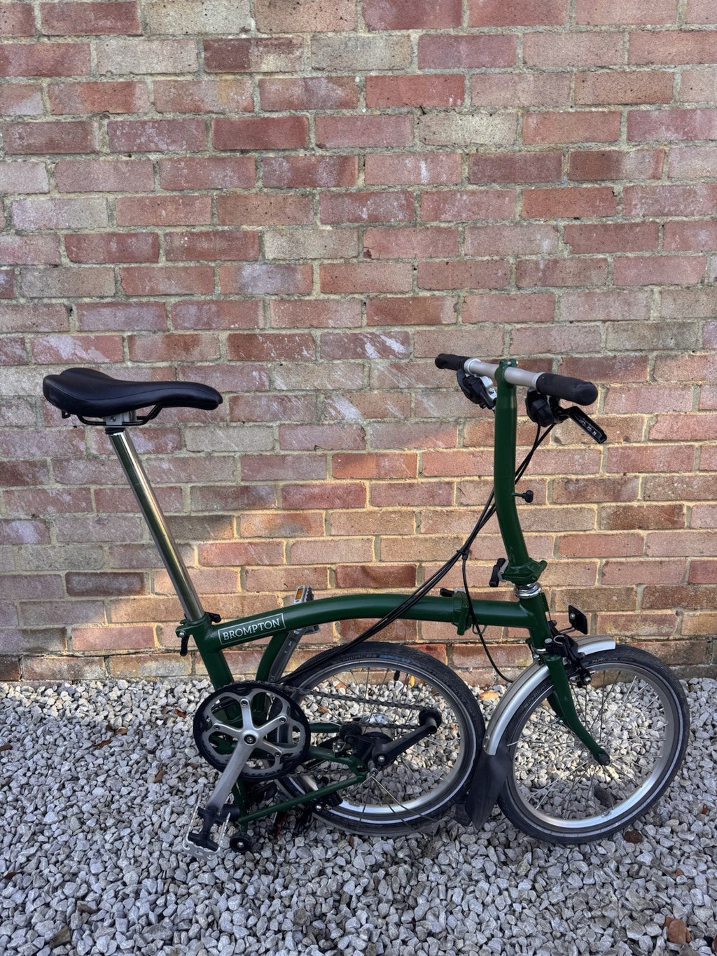 Brompton S6L 6-speed folding bike, 2018, racing green