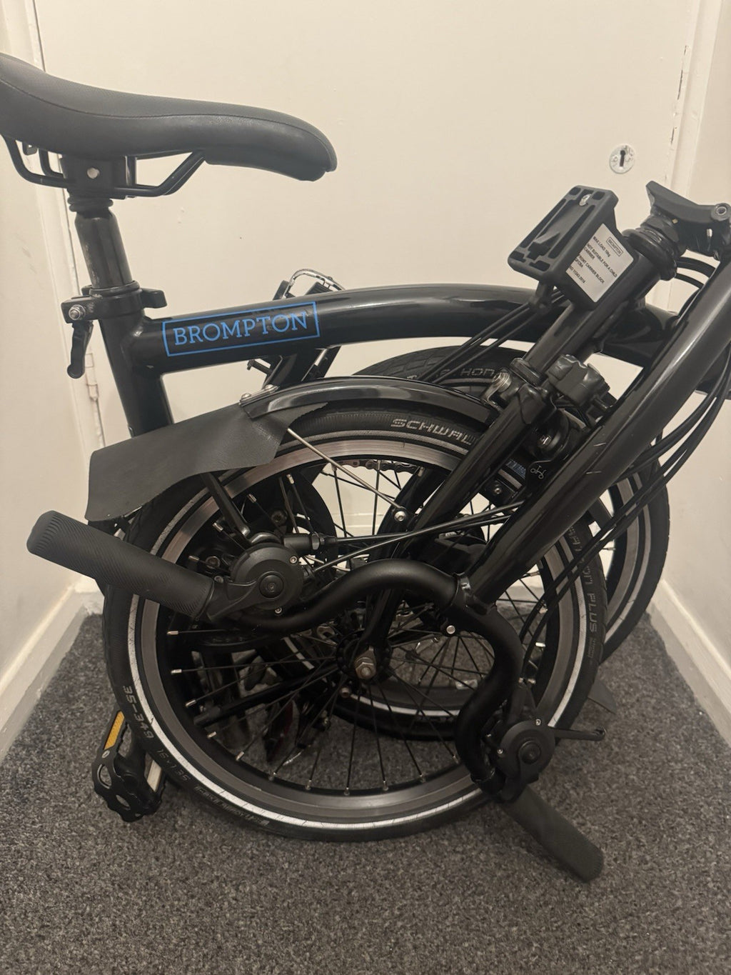 Brompton M6L 2019 Black Edition 6-Speed Bicycle