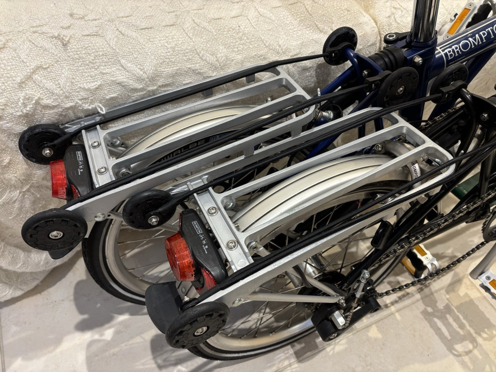 Brompton H6R + S6R C Line 6 Speed Folding NANO electric assist bicycles