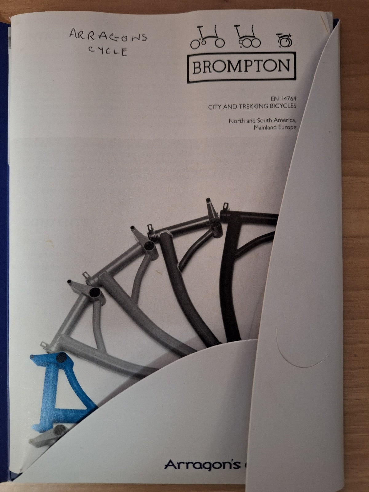 Brompton M6L Folding 6 Speed Bike, Frame Bag, Useful Extras