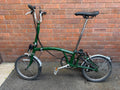 Brompton L6 (6 Speed) folding bicycle -BRITISH RACING GREEN (GOOD CONDITION)