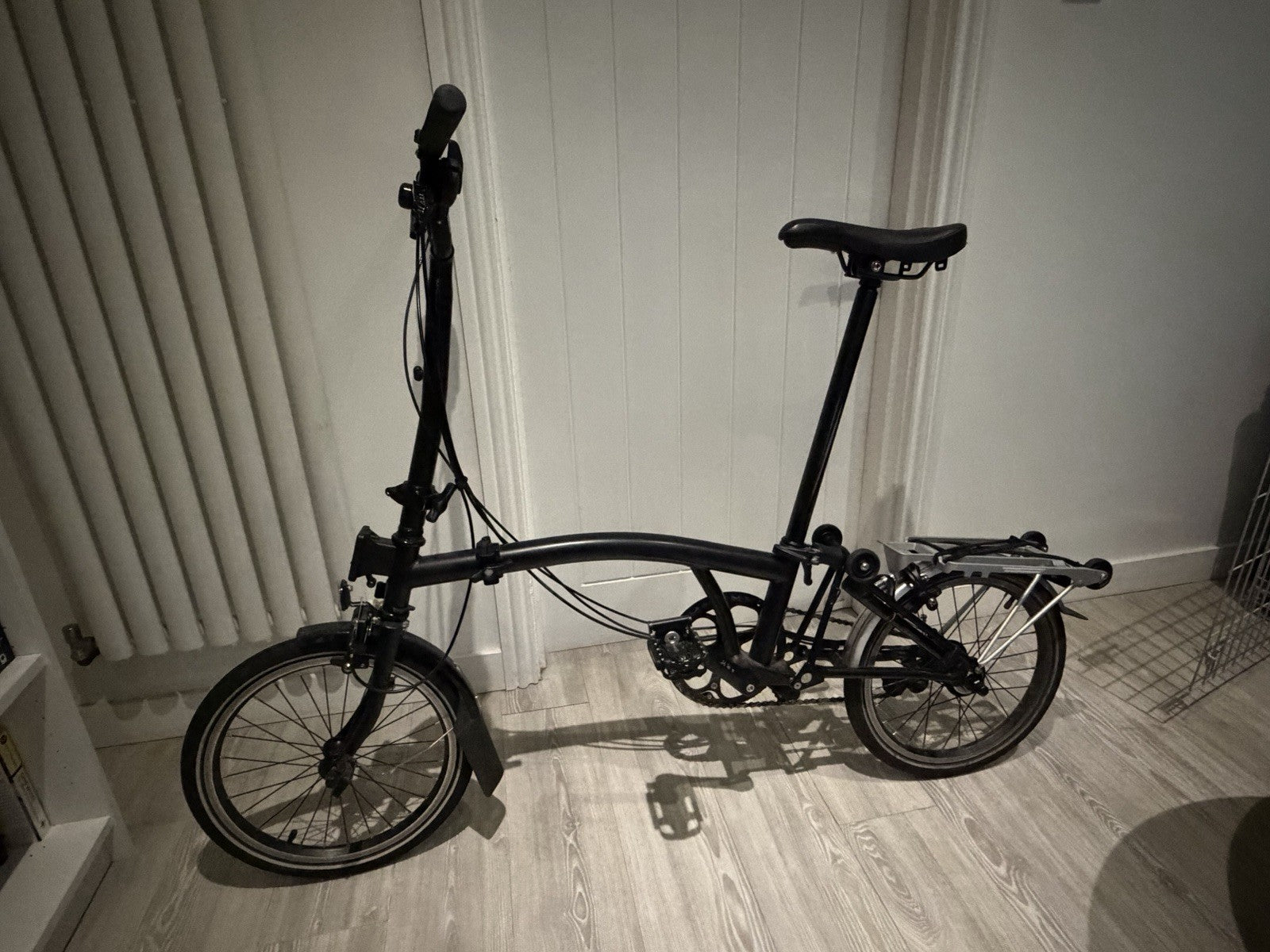 Brompton C-Line Explore 6-Speed Black Edition With Rack