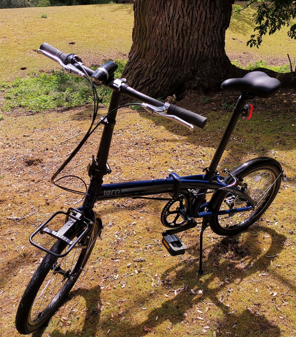 TERN LINK B7    Folding Bike  With Extras    -   ONE WEEKS USE ONLY