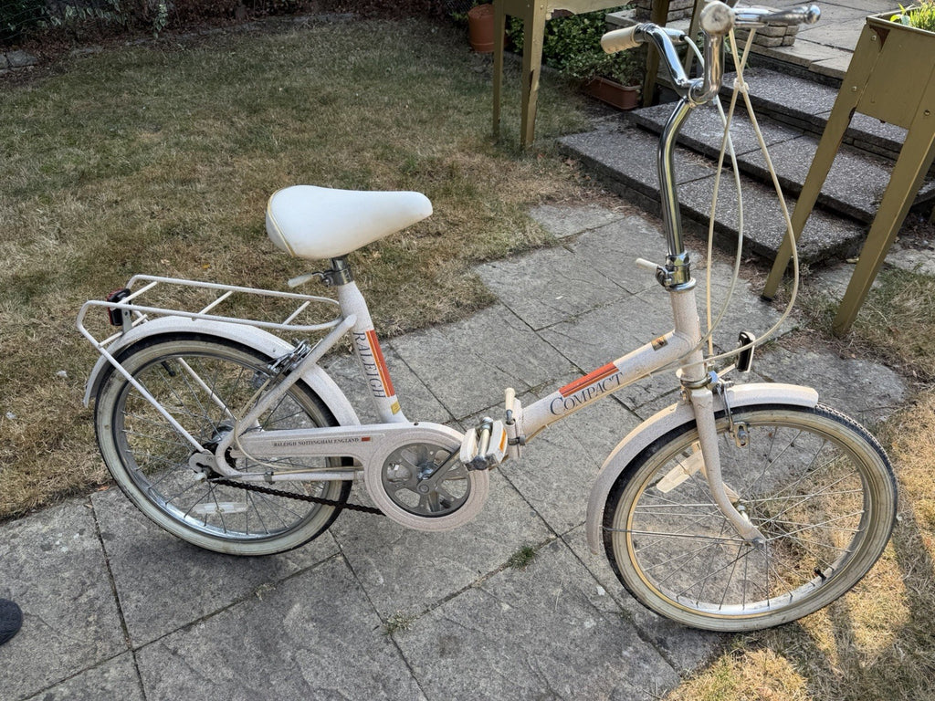 The Raleigh compact folding bike