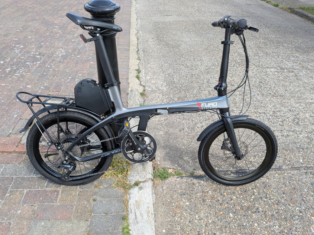Furo Carbon POWERED Bike, Foldable,High Spec, Delivery Possible