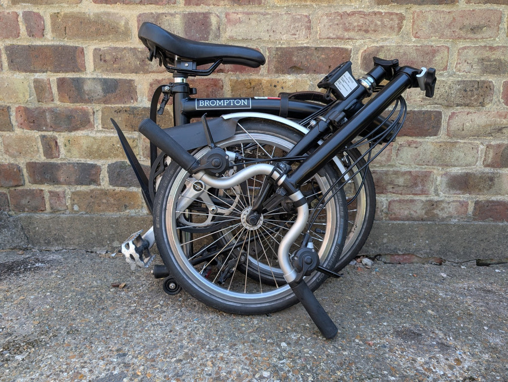 Brompton H6L Folding Bike – 2021 – Black – 6 Speed – Good Condition
