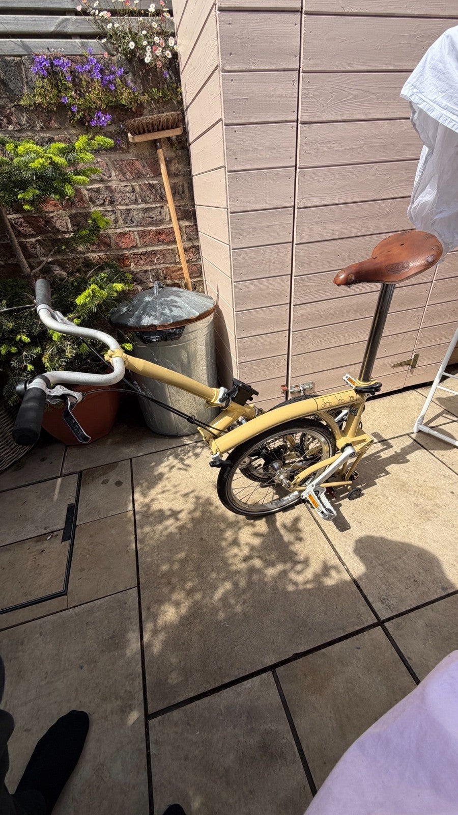 Brompton Single Speed folding bike owned from new