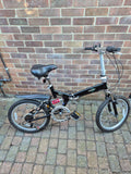 Ecosmo 16 inc Folding Suspension Bike - Black Used