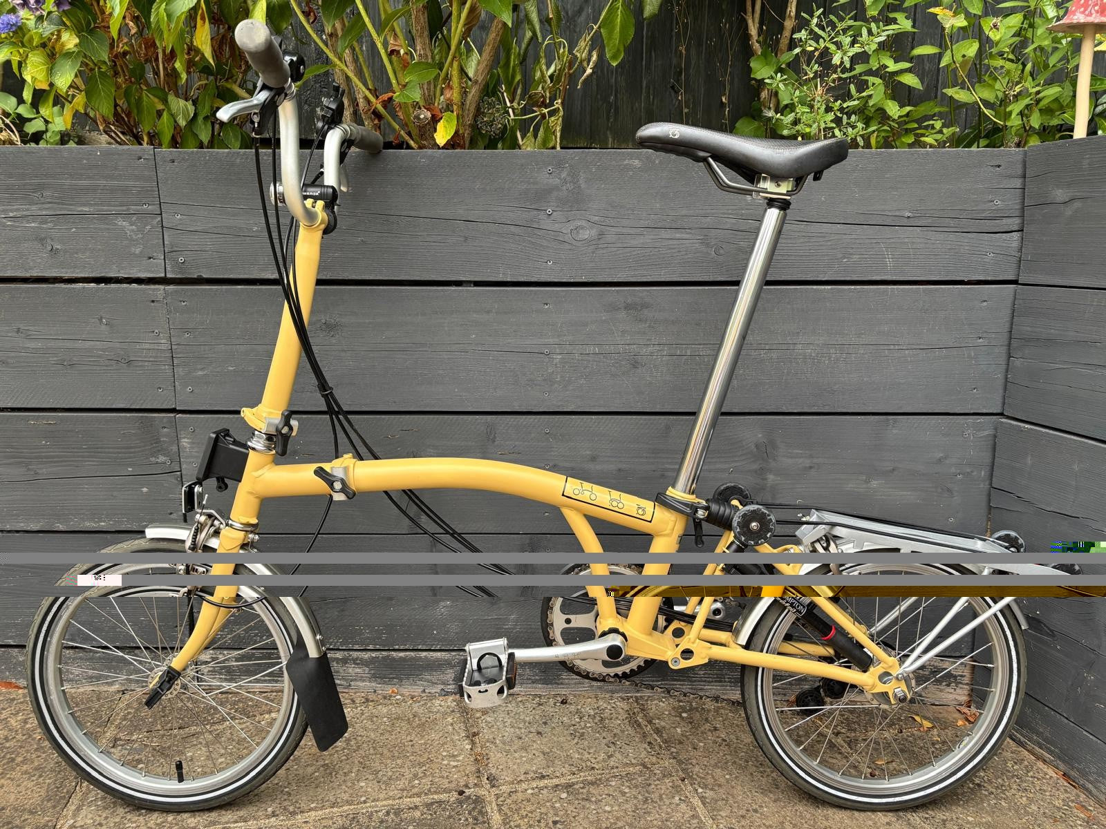 Brompton M6R C line equivalent Folding Bike 6 Speed + Lower Gearing 46T