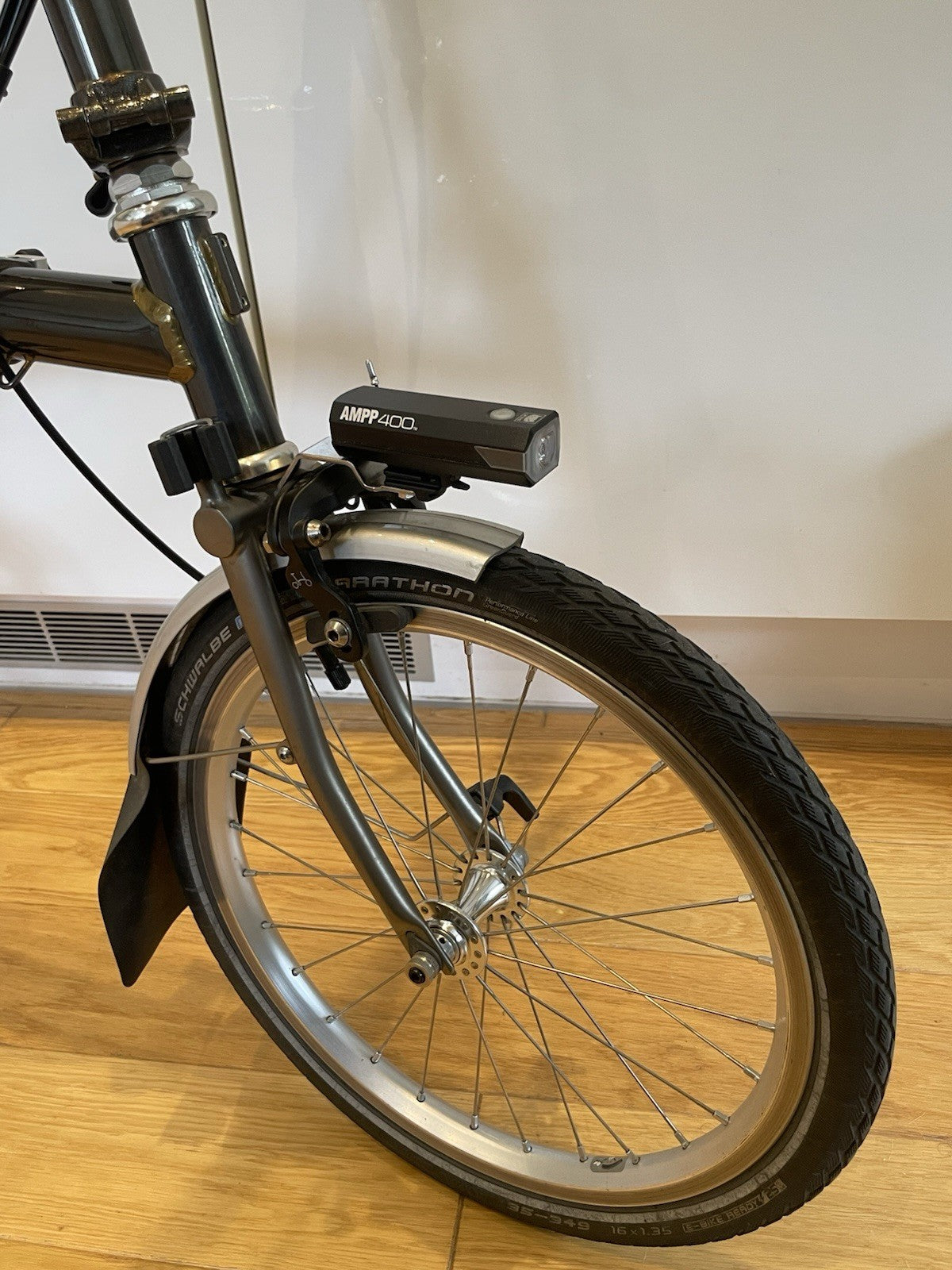 Brompton Folding Bike S2L-X Superlight in Raw Laquer