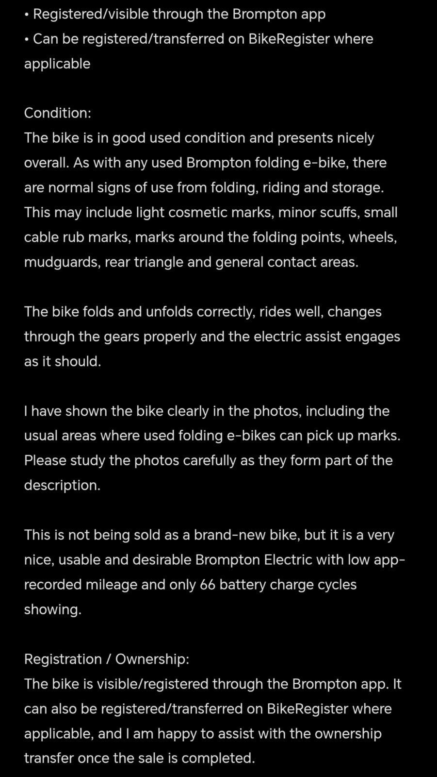 Brompton H6L 6 Speed Folding Bolt Blue