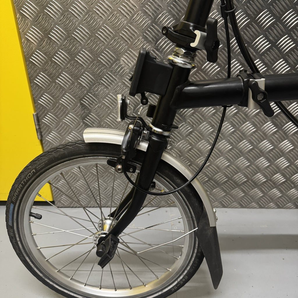 Brompton C Line Explore 2021 Black M Bar Excellent Condition