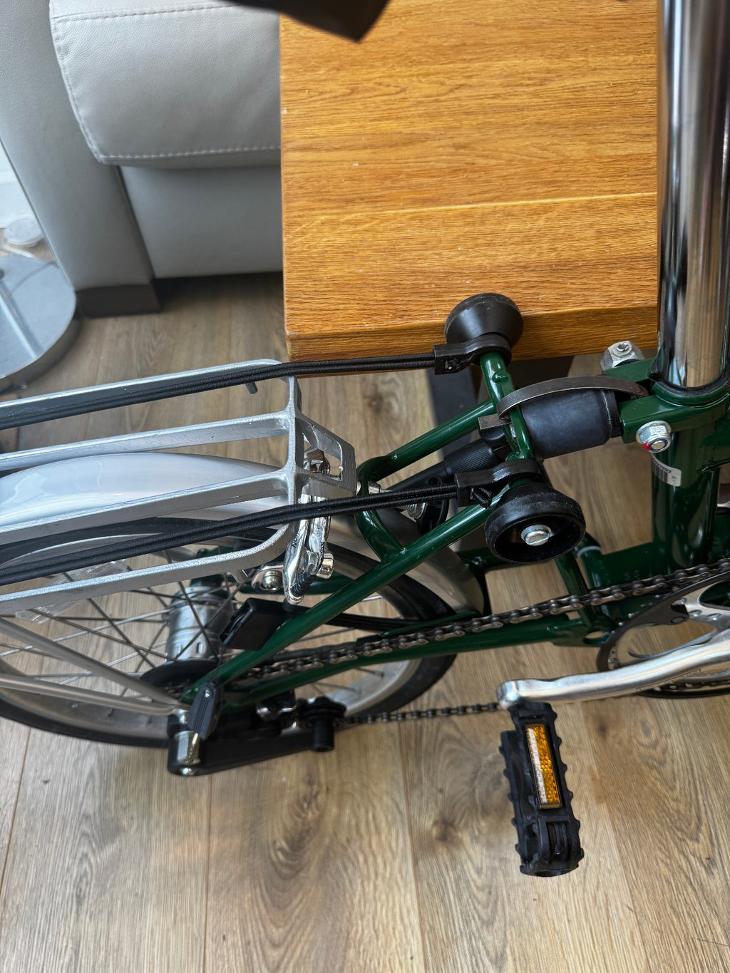 Classic 6-Speed Brompton Folding Bicycle A - Racing Green - MINT