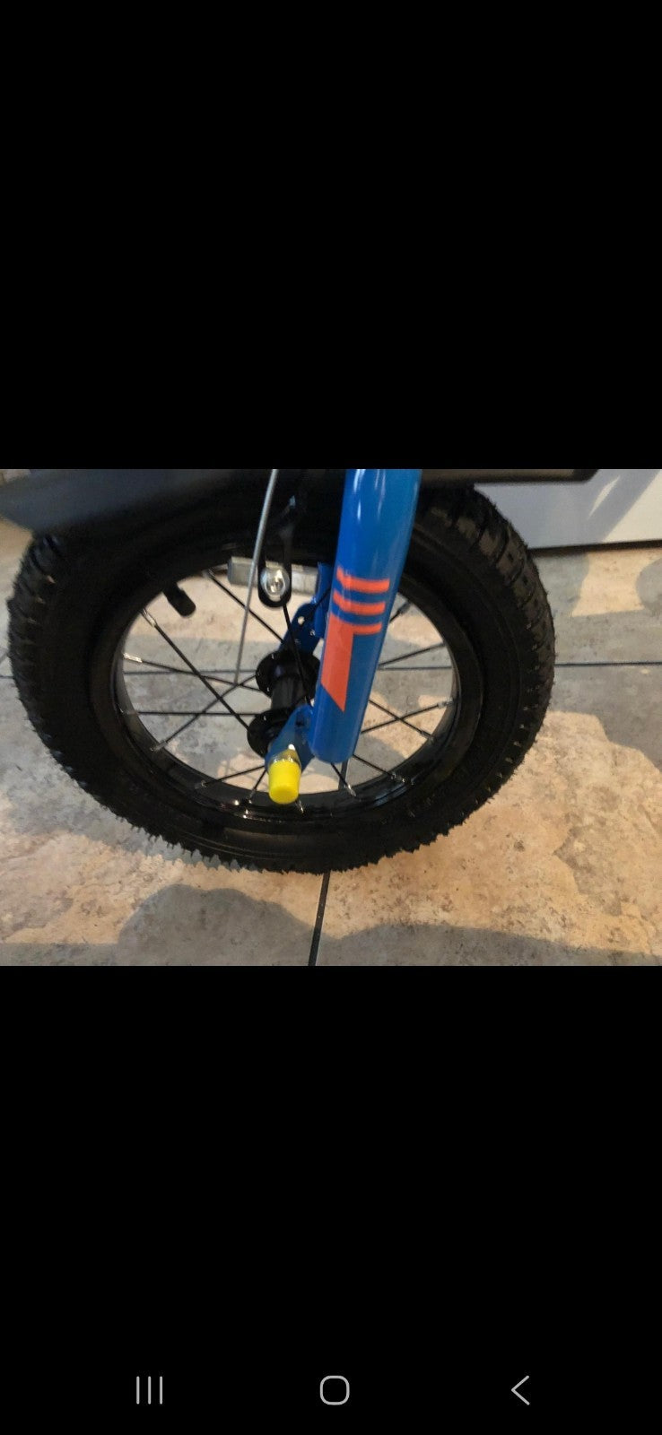 Boys Small Fold Away Bike Age 4