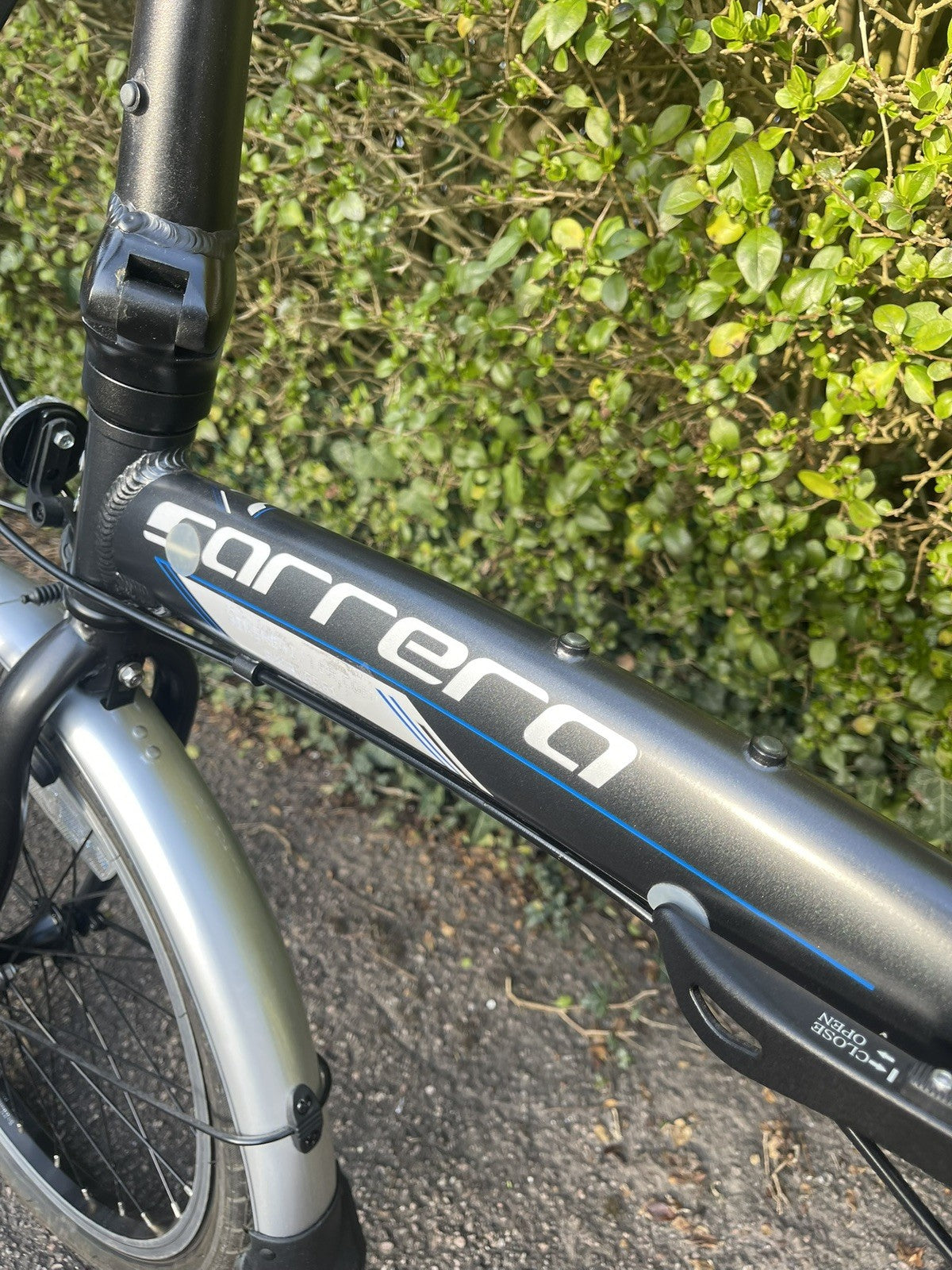 Carrera Intercity Folding Bike Black