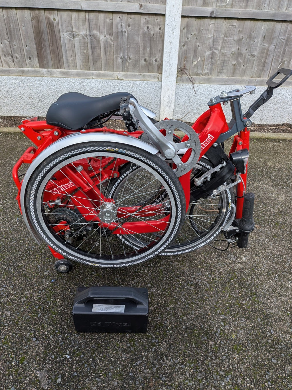 Electric Tricycle Folding Electric Trike Di Blasi R34.Compact, Delivery Possible