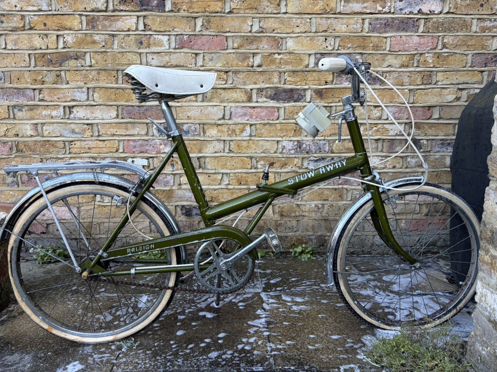 Raleigh 20 Stowaway Folding Bike 1976 3 Speed Hub Gears Ready To Ride Original
